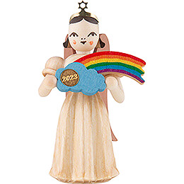 Angel Long Pleaded Skirt with Rain Bow  -  Special Edition 2023  -  Natural  -  6,6cm / 2.6 inch