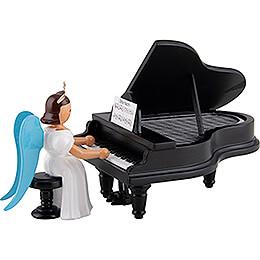 Angel Long Pleated Skirt at the Piano, Colored  -  6,6cm / 2.6 inch