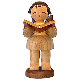 Angel with Book  -  Natural Colors  -  Standing  -  9,5cm / 3,7 inch