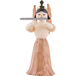 Angel with Cross Flute  -  7cm / 2.8 inch