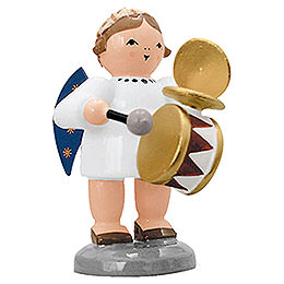Angel with Drum and Rattles  -  5cm / 2 inch