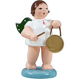 Angel with Gong  -  6,5cm / 2.5 inch