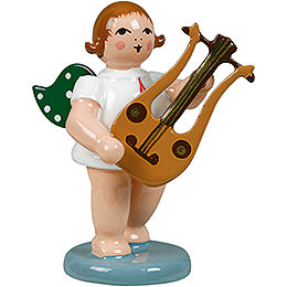Angel with Lyre Guitar  -  6,5cm / 2.5 inch