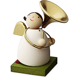 Big Band Guardian Angel with Sousaphone  -  3,5cm / 1.3 inch