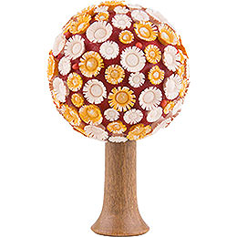 Blossom - Tree Yellow/White/Red  -  7,5cm / 3 inch