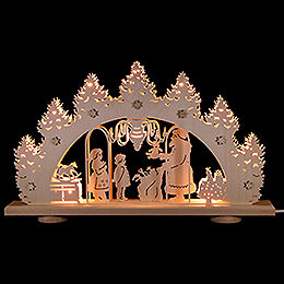 Candle Arch  -  Gift Giving  -  52x32x6cm / 20.5x12.6x2.4 inch