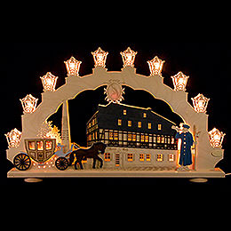 Candle Arch  -  "Zwoenitz"  -  66x41x6cm / 26x16x2.4 inch