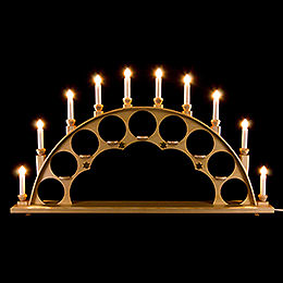 Candle Arch without Angels  -  Natural  -  70x40cm / 27.5x15.7 inch