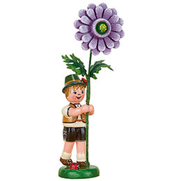Flower Child Boy with Dahlia  -  11cm / 4.3 inch