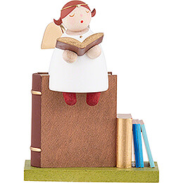 Guardian Angel Reading, on Book  -  3,5cm / 1.3 inch
