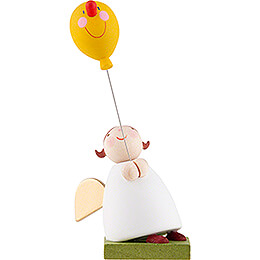 Guardian Angel with Balloon with Face  -  3,5cm / 1.3 inch