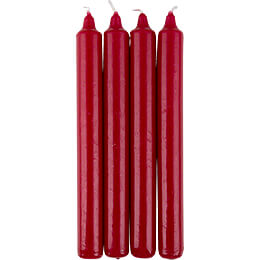 High Quality Table - Candles Antique Red  -  D=2.0cm (0.79 Inch)