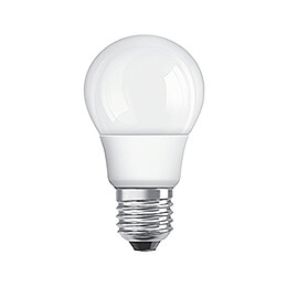 LED - Tropfenlampe gefrostet  -  Sockel E27  -  230V/5,5W
