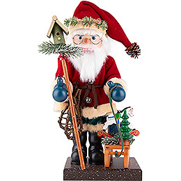 Nussknacker Weihnachtsmann mit Schlitten  -  47cm