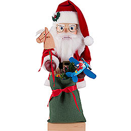 Nussknacker Weihnachtsmann mit Spielzeug  -  47cm