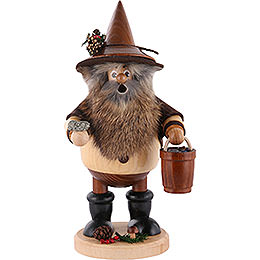 Smoker  -  Forest Gnome Ore Gatherer, Natural  -  25cm / 9.8 inch