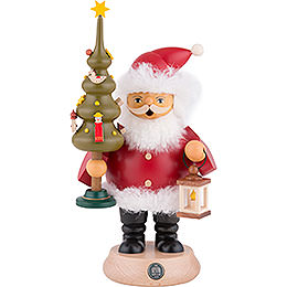 Smoker  -  Santa Claus with Tree  -  20cm / 8 inch