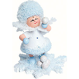 Snowflake Snowball Fight  -  5cm / 2 inch