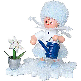 Snowflake with Watering Can  -  5cm / 2 inch