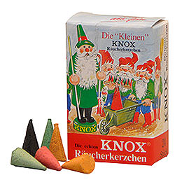 "The Small Ones" Knox Mini Incense Cones  -  Mix of Fragrances  -  24 pcs.