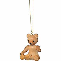 Tree Ornament  -  "Teddy Sitting"  -  6cm / 2.4 inch