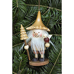 Tree Ornament  -  Tree Gnome Natural  -  12cm / 5 inch